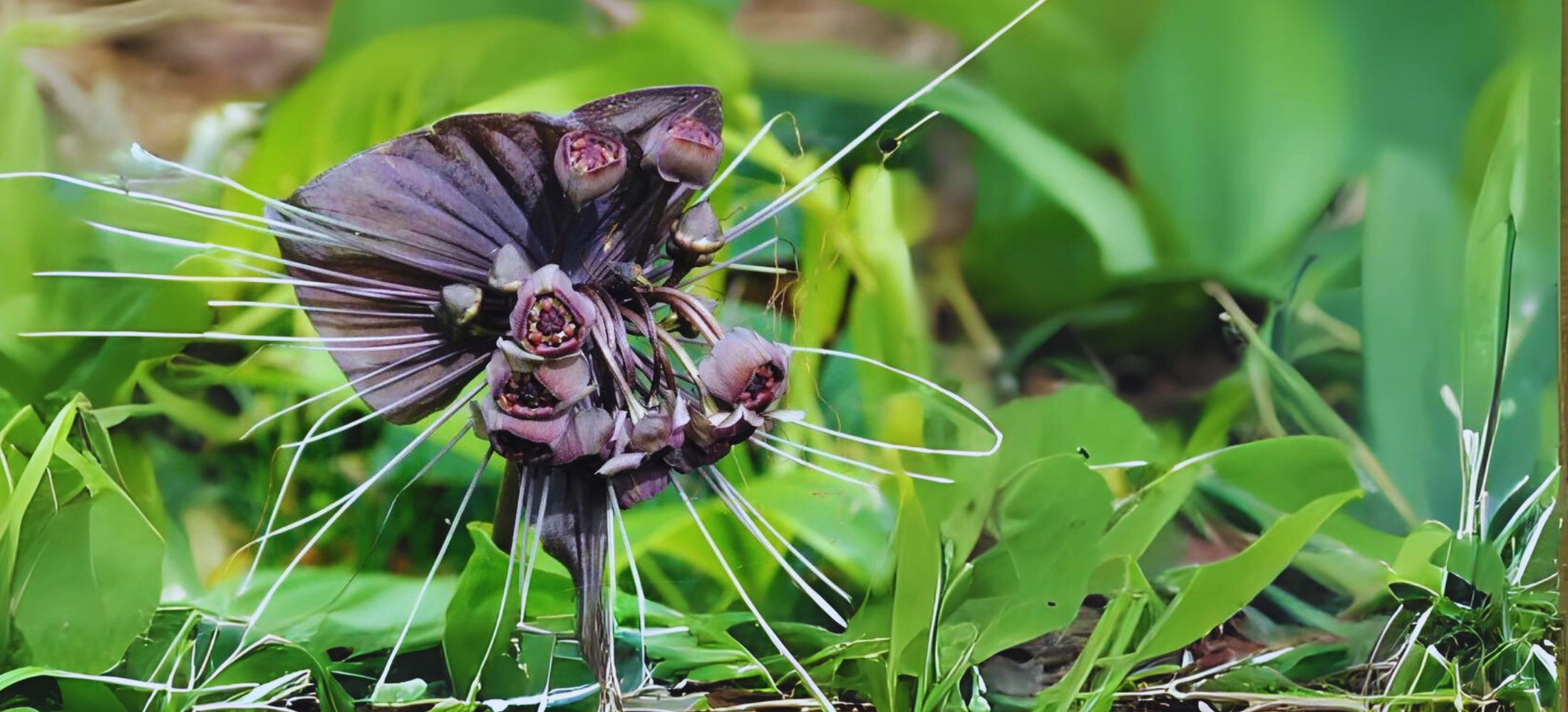 Black Bat Flower