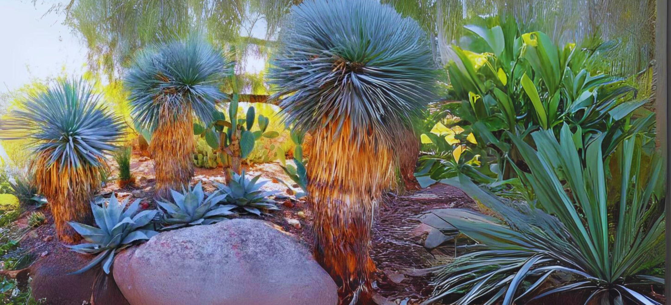 Yucca Rostrata (Beaked Yucca Tree)