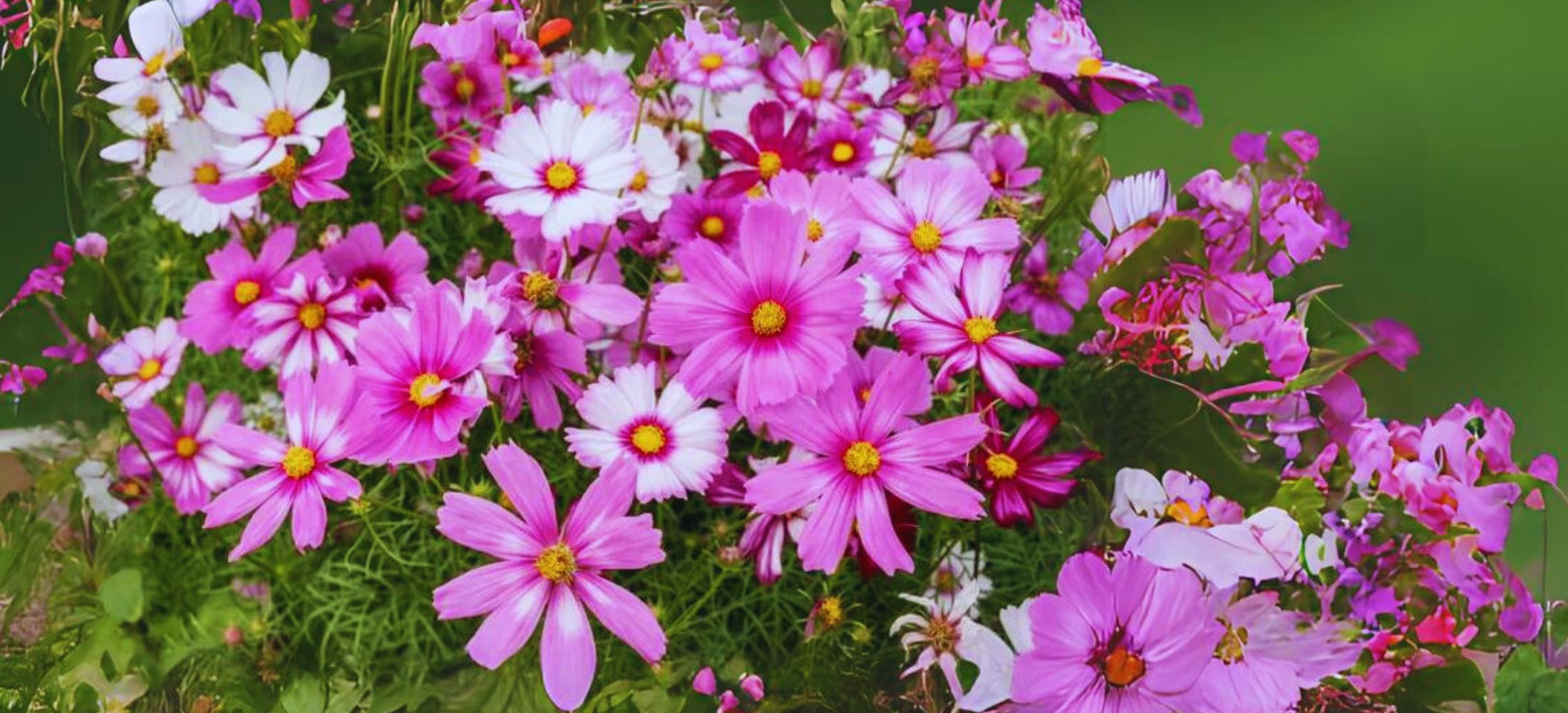 pink flowers